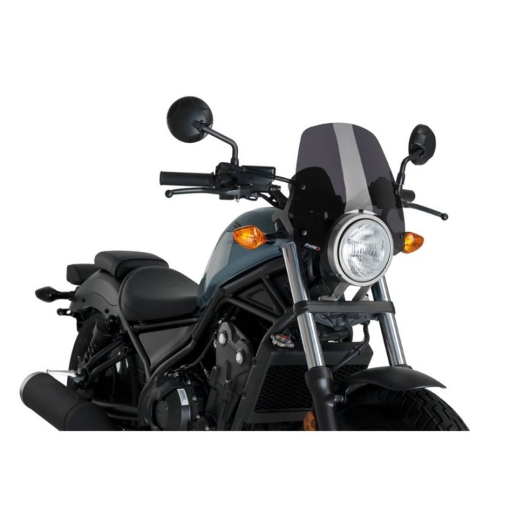 PUIG CUPULA NAKED N.G. SPORT PARA HONDA CMX500 REBEL 17-19 AHUMADO OSCURO