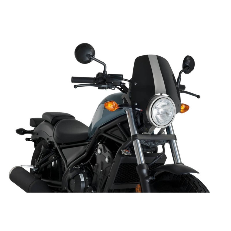 PUIG CUPOLINO NAKED N.G. SPORT HONDA CMX500 REBEL 17-19 NERO