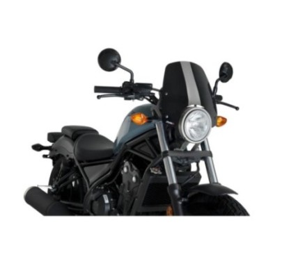 PUIG CUPULA NAKED N.G. SPORT HONDA CMX500 REBEL 17-19 NEGRO