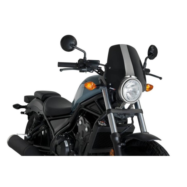 PUIG CUPOLINO NAKED N.G. SPORT PER HONDA CMX500 REBEL 17-19 NERO