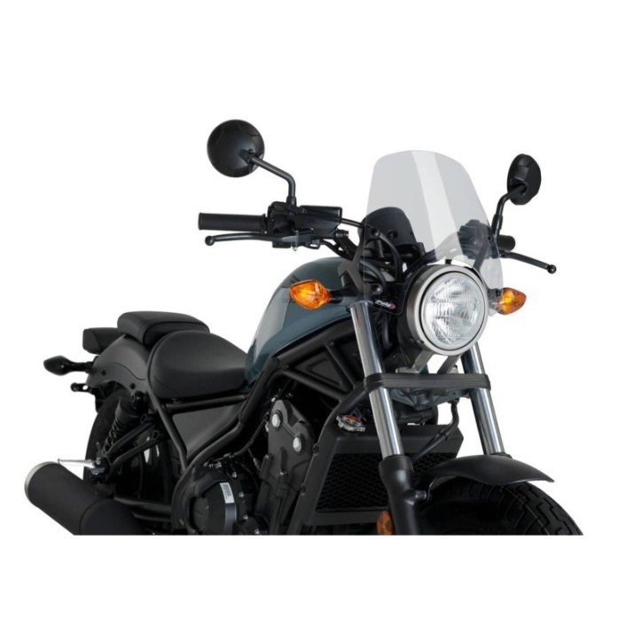 PUIG CUPULA NAKED N.G. SPORT PARA HONDA CMX500 REBEL 17-19 TRANSPARENTE