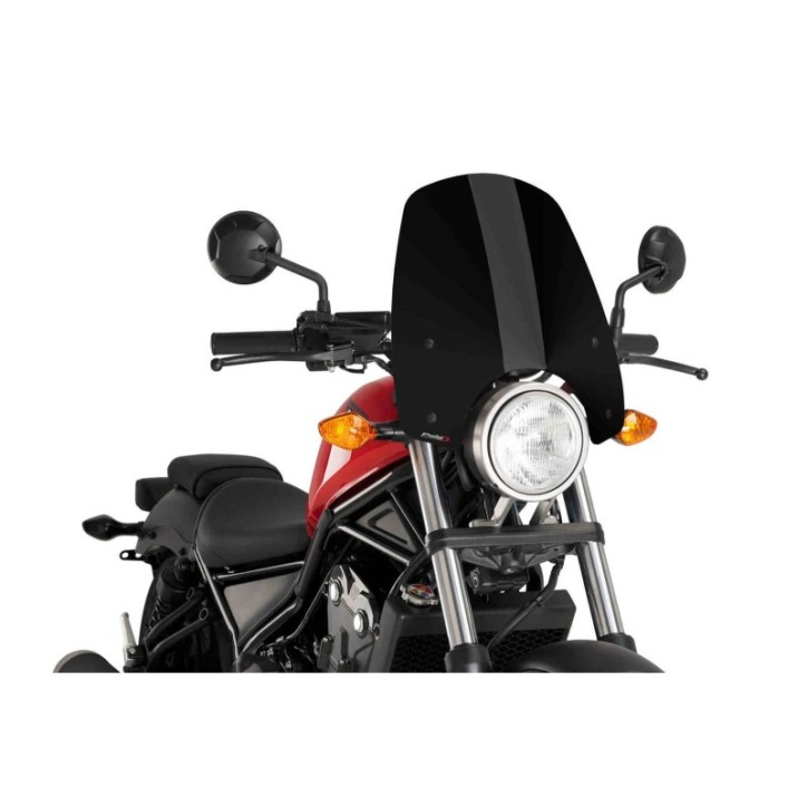 PUIG CUPULA NAKED N.G. TOURING PARA HONDA CMX500 REBEL 17-19 NEGRO