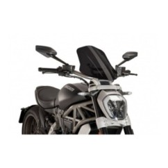 PUIG CUPULA NAKED N.G. TOURING AJUSTABLE DUCATI X DIAVEL S 16-18 AHUMADO OSCURO