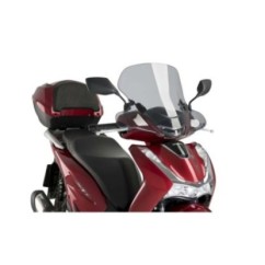 PUIG CUPOLINO SCOOTER MODELLO CITY TOURING HONDA SCOOPY SH125i 20-21 COLORE FUME CHIARO