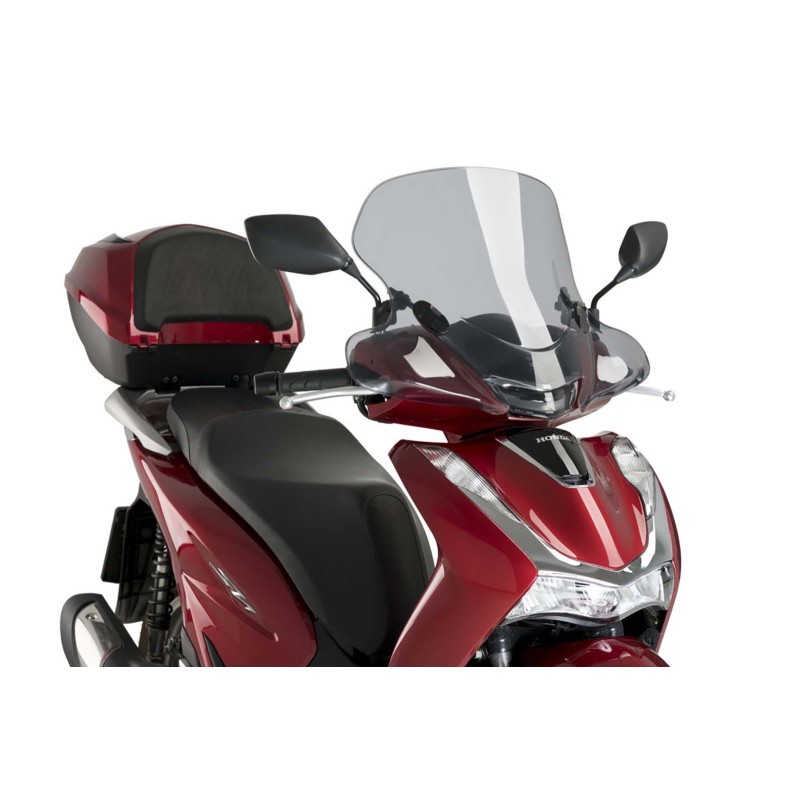 PUIG CUPOLINO SCOOTER MODELLO CITY TOURING HONDA SCOOPY SH125i 20-21 COLORE FUME CHIARO