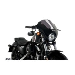 PUIG CUPOLINO SEMICARENATO DARK NIGHT HARLEY D. SPORTSTER FORTY-EIGHT XL1200X 15-20 FUME SCURO