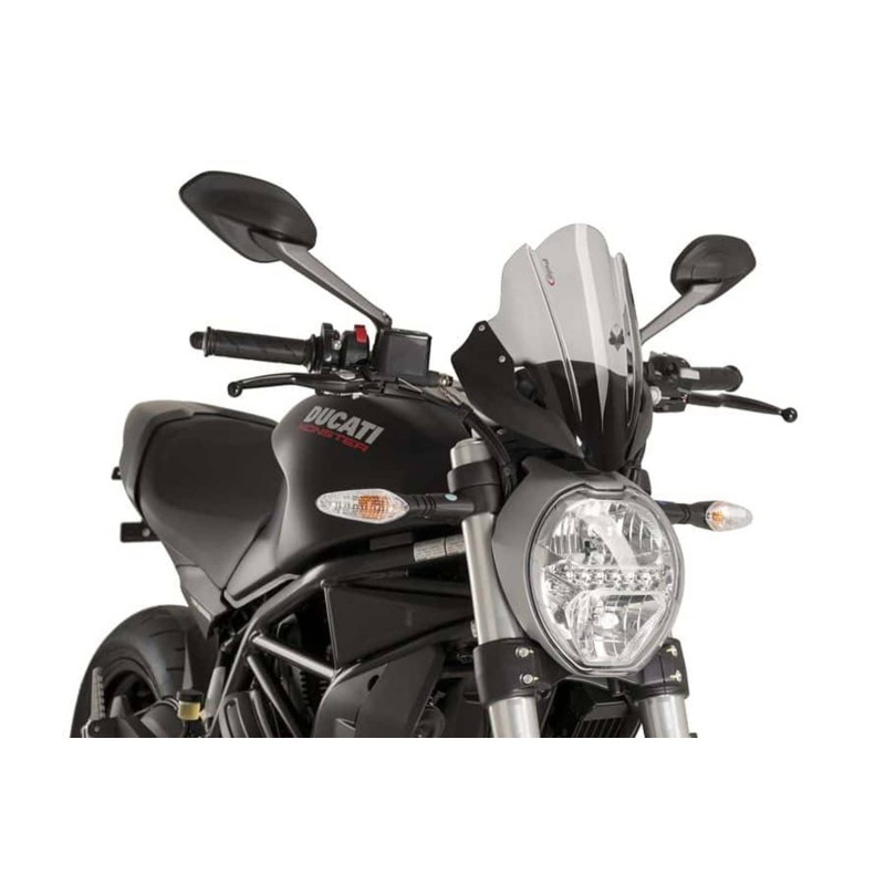 PUIG PARE - BRISE SPORT DUCATI MONSTER 1200 S 14-16 FUMEE CLAIR