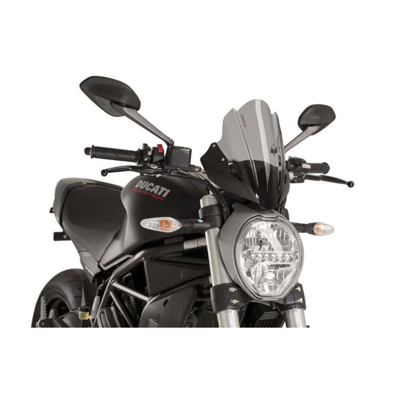 PUIG PARE - BRISE SPORT DUCATI MONSTER 1200 S 14-16 FUMEE FONCE