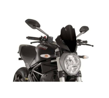 PUIG CUPOLINO SPORT DUCATI MONSTER 821 14-17 NERO