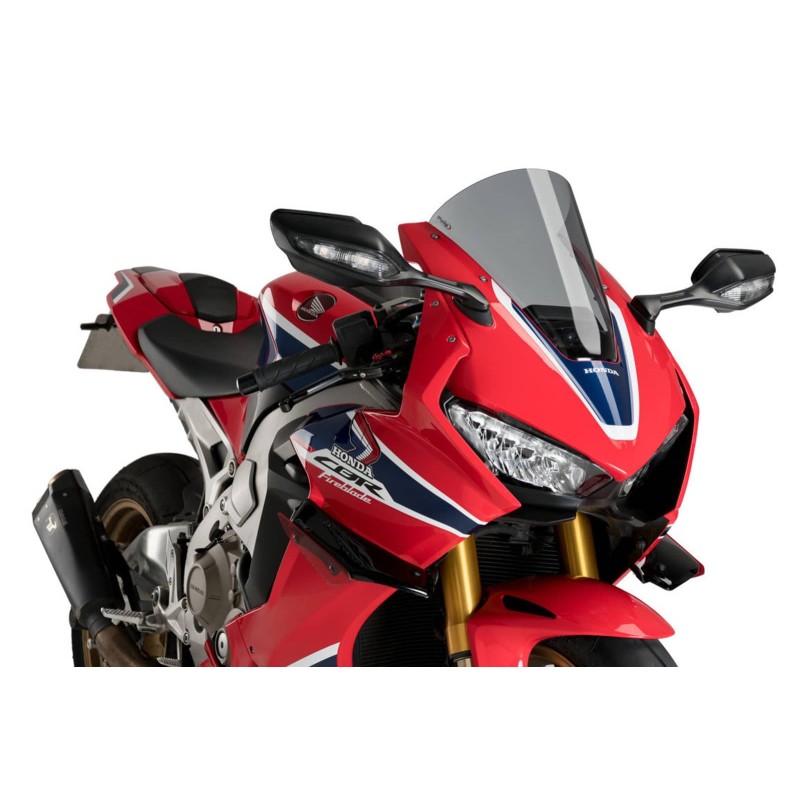 PUIG CUPOLINO R-RACER PER HONDA CBR1000RR SP/SP2 FIREBLADE ANNO 17-19 COLORE FUME CHIARO