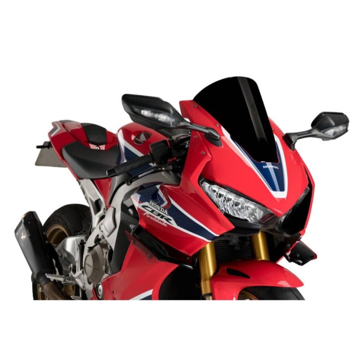 PUIG CUPOLINO R-RACER PER HONDA CBR1000RR SP/SP2 FIREBLADE 17-19 NERO