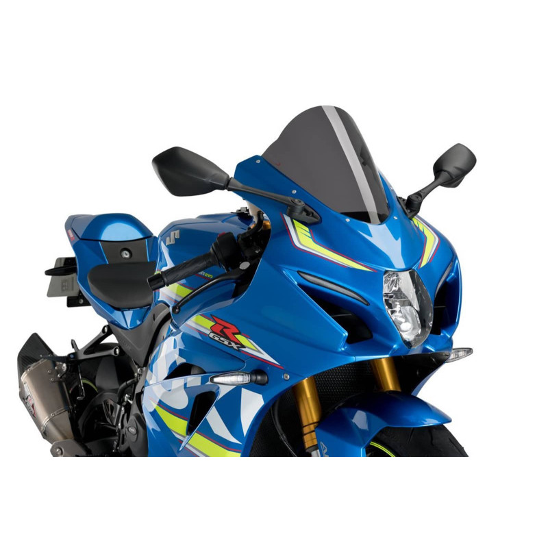 puig windshield r racer suzuki gsx r1000 r 17 21 dark smoke