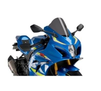 PUIG CUPOLINO R-RACER PER SUZUKI GSX-R1000/R ANNO 17-22 COLORE FUME SCURO