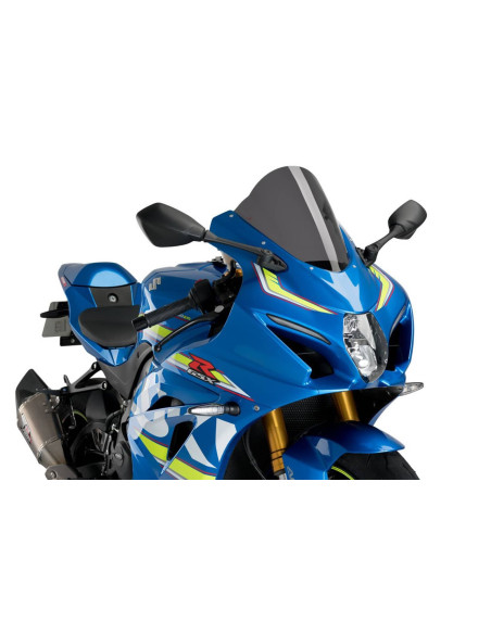 puig windshield r racer suzuki gsx r1000 r 17 21 dark smoke