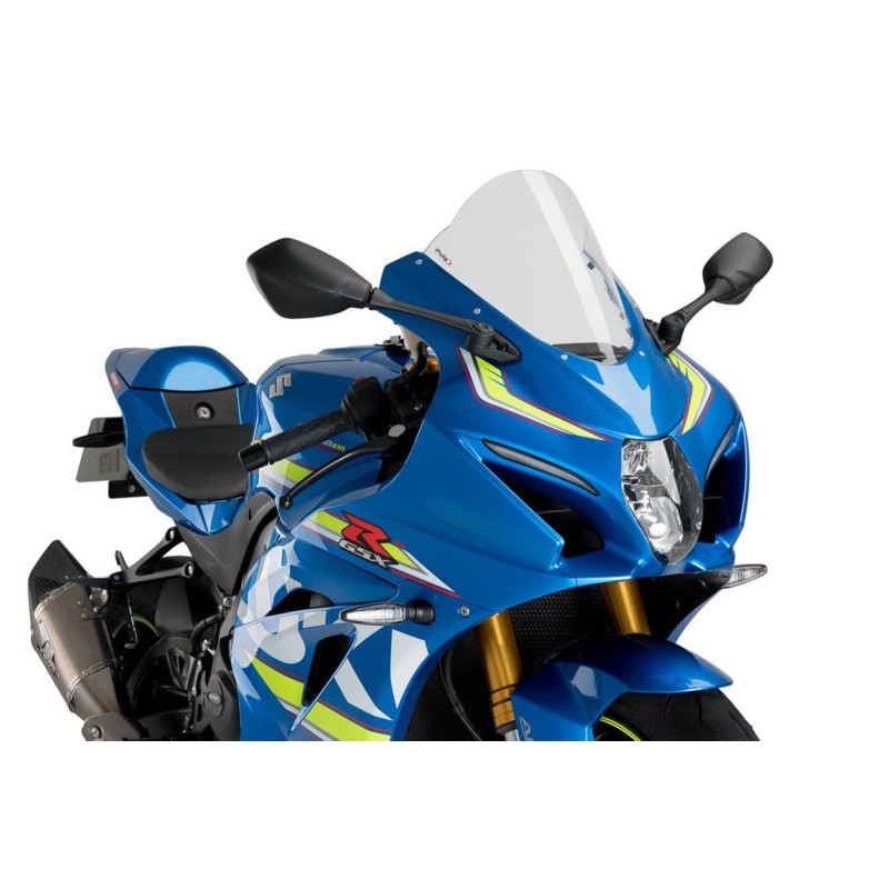 PUIG CUPOLINO R-RACER PER SUZUKI GSX-R1000/R ANNO 17-22 COLORE TRASPARENTE