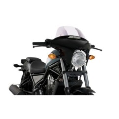 PUIG CUPOLINO BATWING SML TOURING PER HONDA CMX500 REBEL ANNO 17-19 COLORE TRASPARENTE