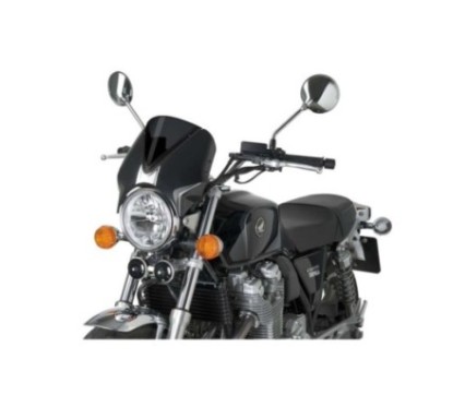 PUIG CUPULA RETRO HONDA CB1100 13-14 AHUMADO OSCURO-NEGRO-OFERTA