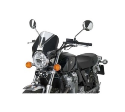 PUIG CUPOLINO RETRO HONDA CB1100 13-14 TRASPARENTE-NERO