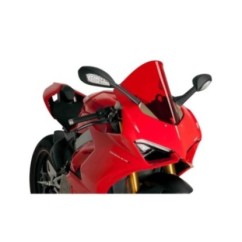 PUIG CUPOLINO R-RACER PER DUCATI PANIGALE V4 S ANNO 18-19 COLORE ROSSO.