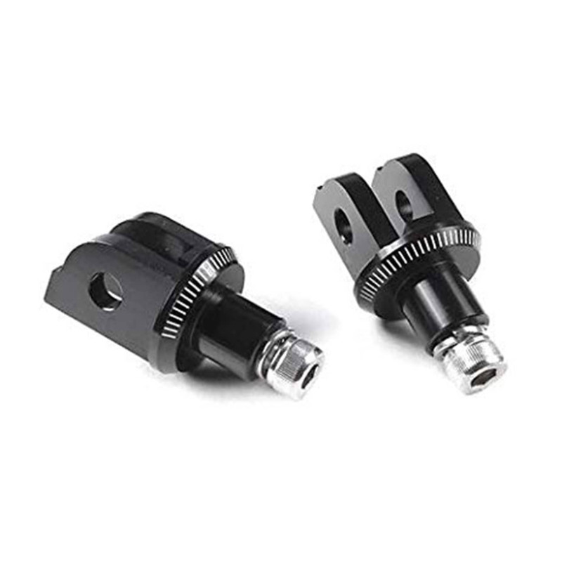 puig fixed rider pegs adapters for ktm rc125 14 21 black
