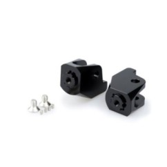 ADAPTATEURS DE RANGEMENT REGLABLES PUIG POUR TRIUMPH TIGER XC XCX XCA XR XRX XRT 15-17 NOIR