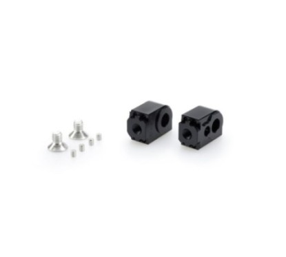 ADAPTADORES PUIG POGG TUBOS PASAJERO AJUSTABLES SUZUKI KATANA 19-24 NEGRO