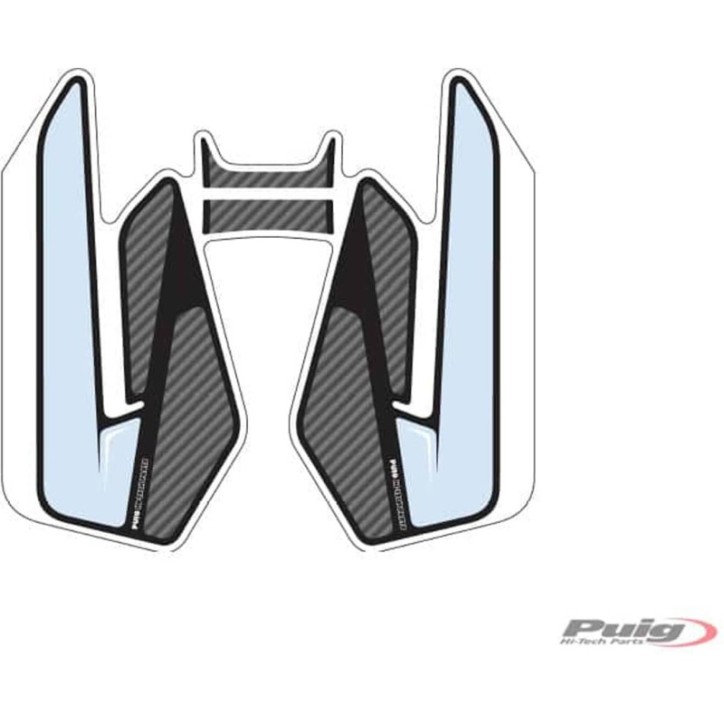 PUIG TANK STICKER FOR YAMAHA MT-07 14-17 CARBON LOOK