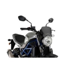 PUIG CARENATURA FRONTALE IN ALLUMINIO PER TRIUMPH BONNEVILLE SPEEDMASTER ANNO 18-23 COLORE NERO