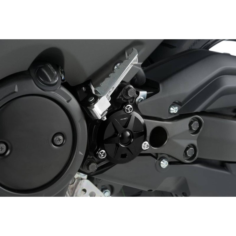 PUIG SWINGARM PIN COVER YAMAHA T-MAX 560 20-21 BLACK