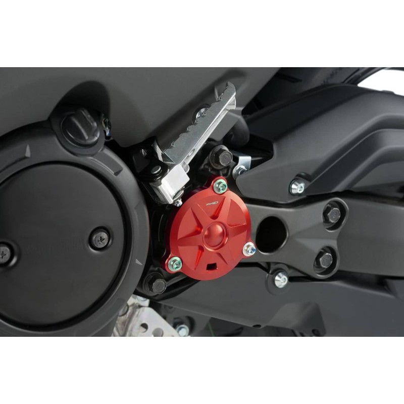 PUIG COPRI-PERNO FORCELLONE PER YAMAHA T-MAX 560 ANNO 20-23 COLORE ROSSO