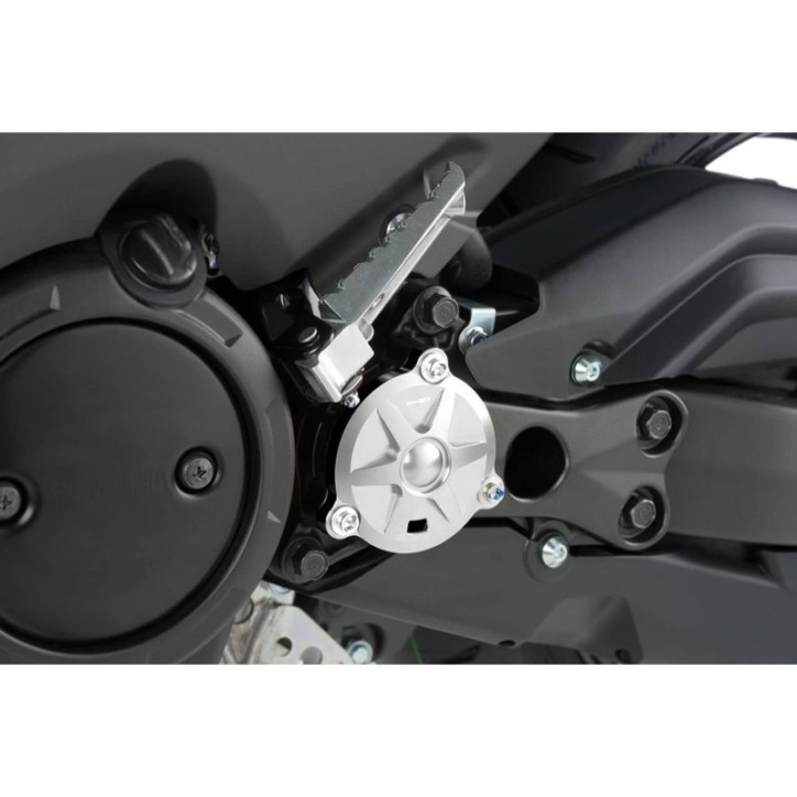 PUIG COUVERCLE DE PIVOT DE BRAS OSCILLANT POUR YAMAHA T-MAX 560 20-21 ARGENT