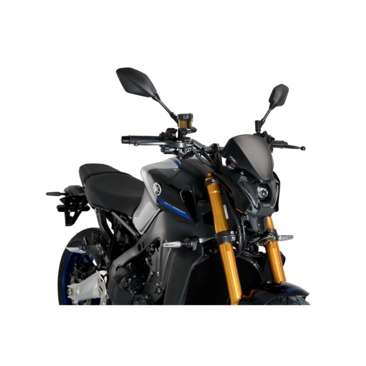 PUIG PARE - BRISE NAKED N.G. SPORT PLUS POUR YAMAHA MT-09 21-23 NOIR OPAQUE