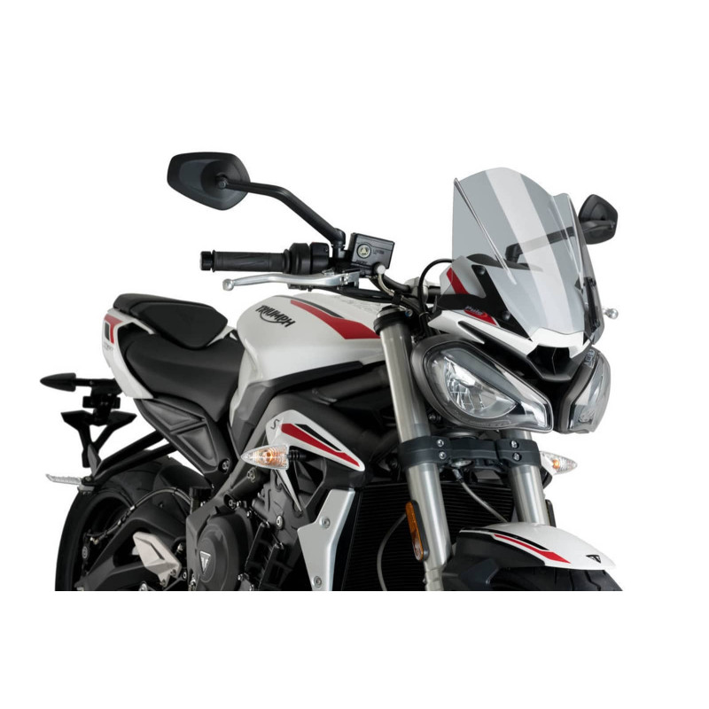 puig cupolino naked ng sport per triumph street triple r rs 20 22 fume chiaro