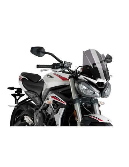puig cupolino naked ng sport per triumph street triple r rs 20 22 fume scuro