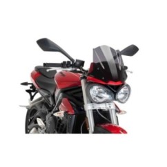 PUIG CUPULA NAKED N.G. SPORT TRIUMPH STREET TRIPLE S 18-19 AHUMADO OSCURO