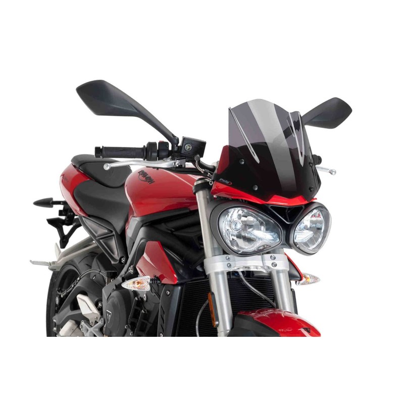 PUIG CUPULA NAKED N.G. SPORT TRIUMPH STREET TRIPLE S 18-19 AHUMADO OSCURO