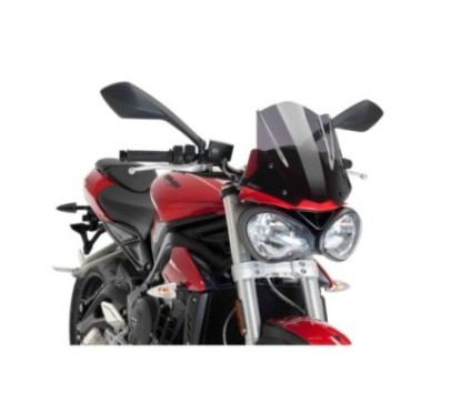 PUIG CUPOLINO NAKED N.G. SPORT TRIUMPH STREET TRIPLE S 18-19 FUME SCURO