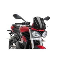 PUIG CUPOLINO NAKED N.G. SPORT TRIUMPH STREET TRIPLE S 18-19 NERO