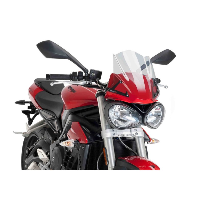 PUIG CUPOLINO NAKED N.G. SPORT TRIUMPH STREET TRIPLE S 18-19 TRASPARENTE