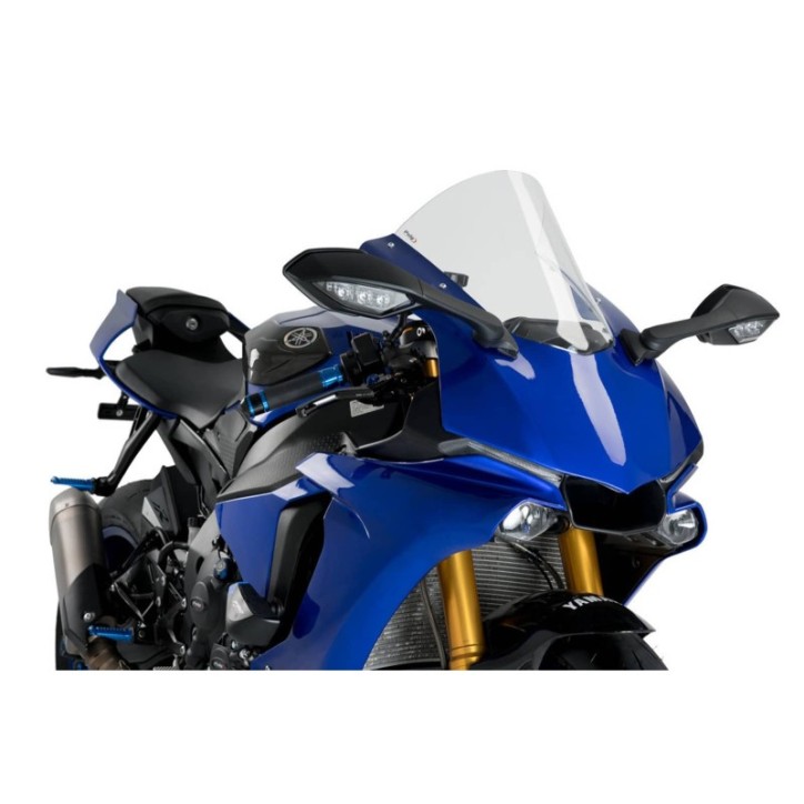 PUIG PARE - BRISE R-RACER POUR YAMAHA YZF-R1 15-16 TRANSPARENT