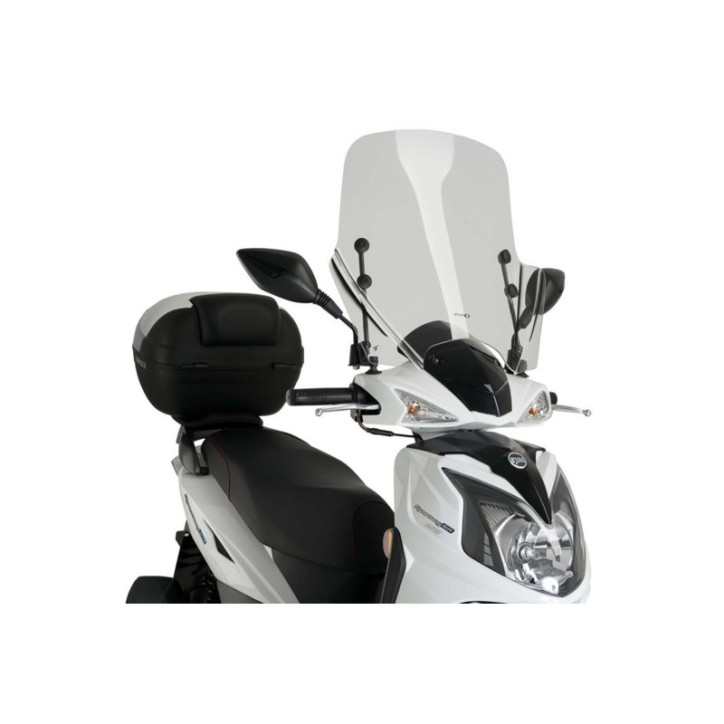 PUIG PARE - BRISE SCOOTER T.X. POUR SYM POUR SYMPHONY 125 SR 21-23 TRANSPARENT