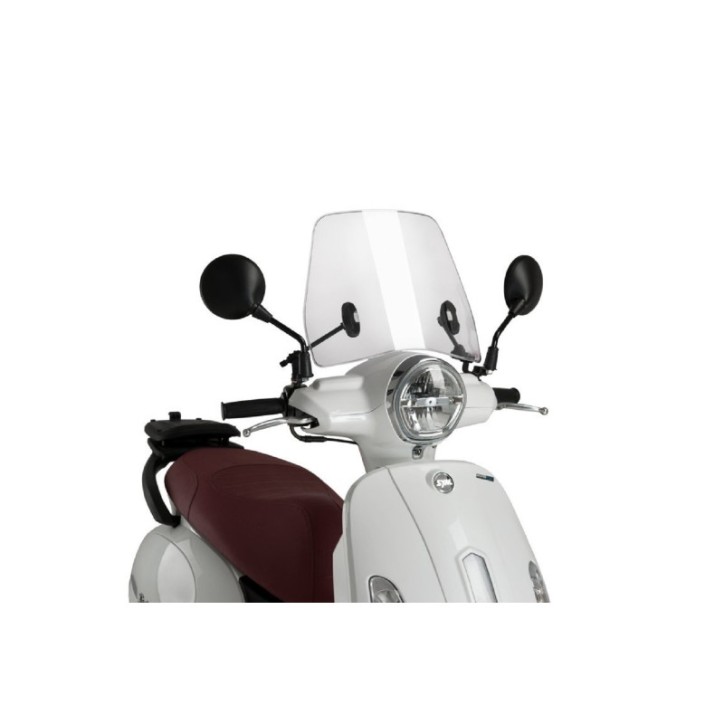 PUIG PARE - BRISE SCOOTER TRAFIC POUR SYM FIDDLE 50 21-23 TRANSPARENT