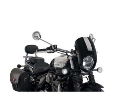 PUIG CUPOLINO SEMICARENATO ANARCHY TRIUMPH BONNEVILLE SPEEDMASTER 18-20 NERO