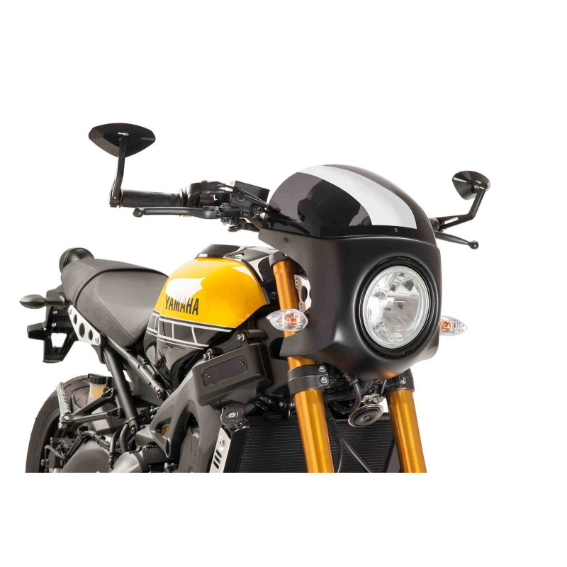 puig cupolino semicarenato per triumph bonneville speedmaster 18 20 fume scuro nero