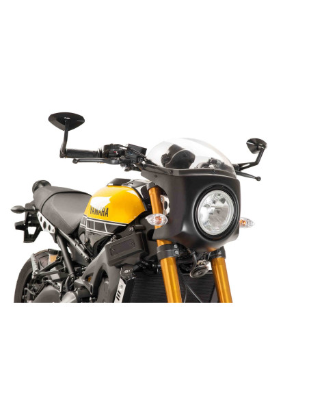 puig semi-windshield for triumph bonneville speedmaster 18 20 clear black