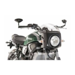 PUIG PARE - BRISE SEMI-CARENE YAMAHA XSR700 16-20 TRANSPARENT-NOIR