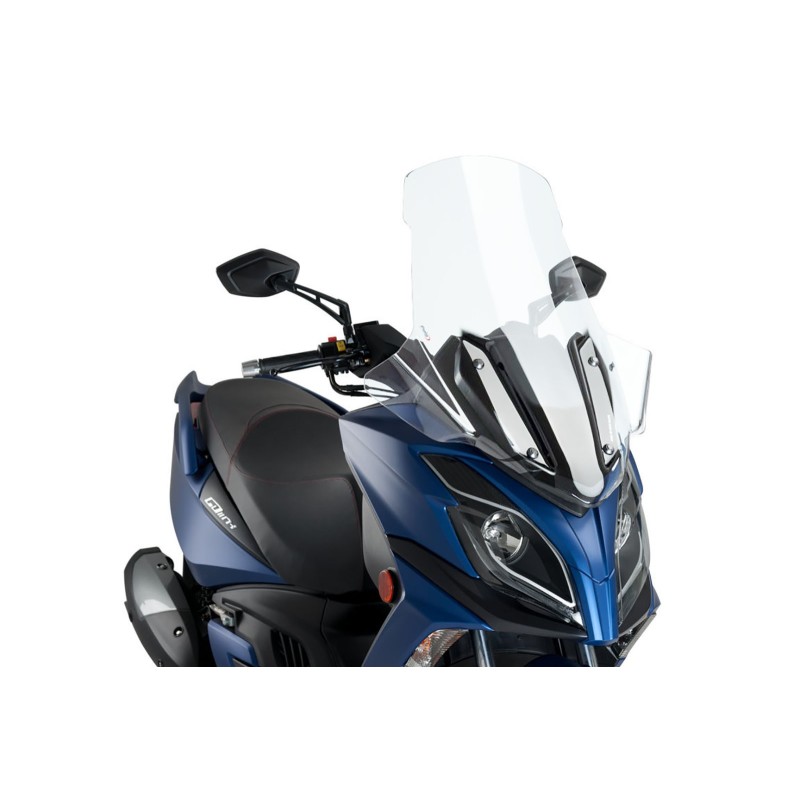 CARENABRIS PUIG V-TECH LINE TOURING KYMCO XCITING 400i 17-23 TRANSPARENTE-OFERTA