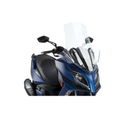 CARENABRIS PUIG V-TECH LINE TOURING KYMCO XCITING 400i 17-23 TRANSPARENTE-OFERTA