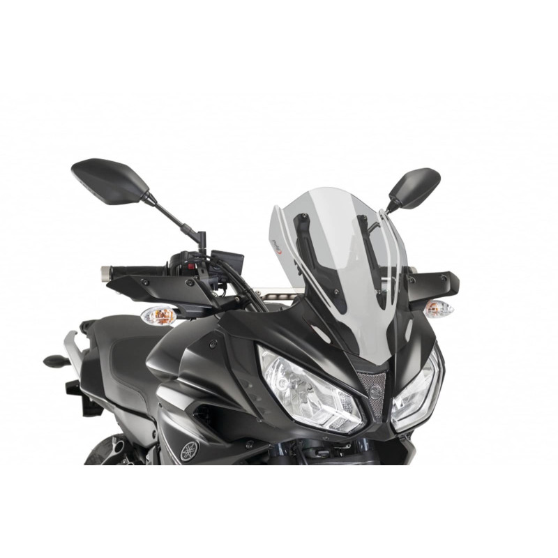 puig z racing windshield for yamaha tracer 700 gt 2019 light smoke