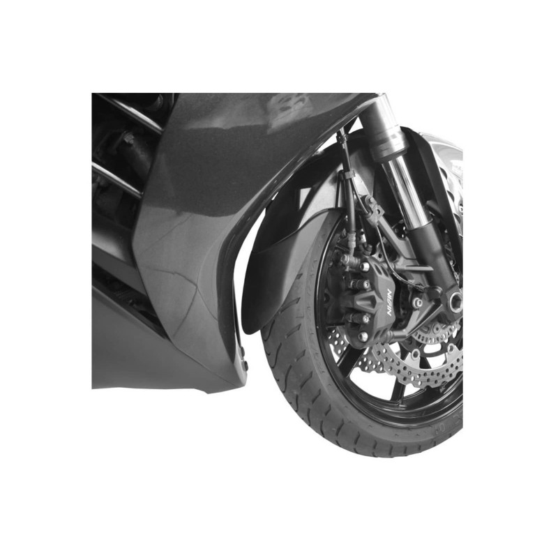 PUIG EXTENSION GARDE-BOUE AVANT KAWASAKI GTR1400 07-14 NOIR OPAQUE